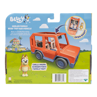 VEHICULO FAMILIAR CON FIGURA DE MAMA CHILLY BLUEY - 7