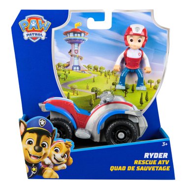 VEHICULO RYDER CON FIGURA PAW PATROL - 1
