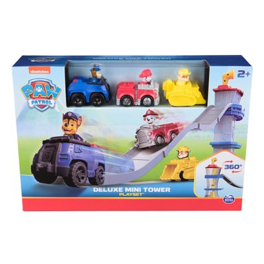 MINI TORRE APILABLE CON 3 AUTOS PAW PATROL - 1