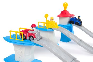 MINI TORRE APILABLE CON 3 AUTOS PAW PATROL - 3
