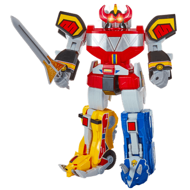 FIGURA 30 CENTIMETROS MULTICOLOR MEGAZORD POWER RANGERS. - 2