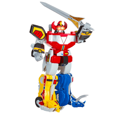 FIGURA 30 CENTIMETROS MULTICOLOR MEGAZORD POWER RANGERS. - 3