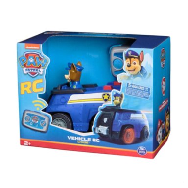 AUTO POLICIA A CONTROL REMOTO CON FIGURA DE CHASE PAW PATROL - 2
