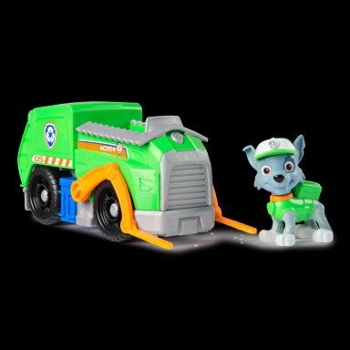 VEHICULO CON FIGURA DE ROCKY PAW PATROL - 3