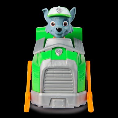 VEHICULO CON FIGURA DE ROCKY PAW PATROL - 4