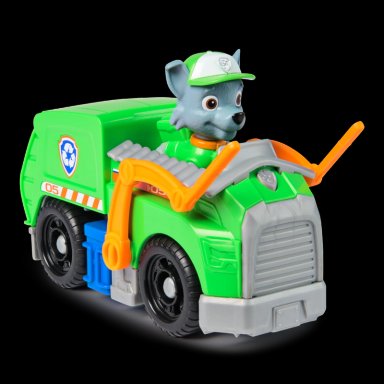 VEHICULO CON FIGURA DE ROCKY PAW PATROL - 5