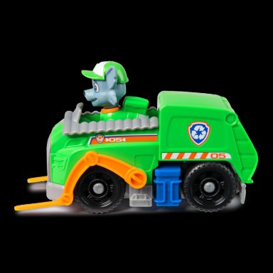 VEHICULO CON FIGURA DE ROCKY PAW PATROL - 6