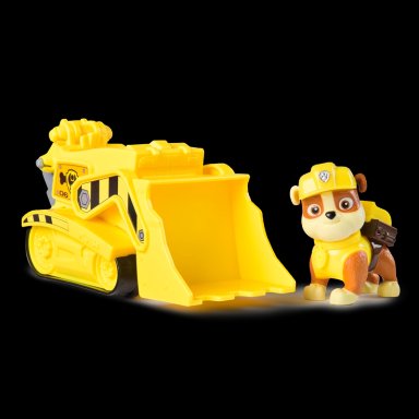 VEHICULO CON FIGURA DE RUBBLE PAW PATROL - 3