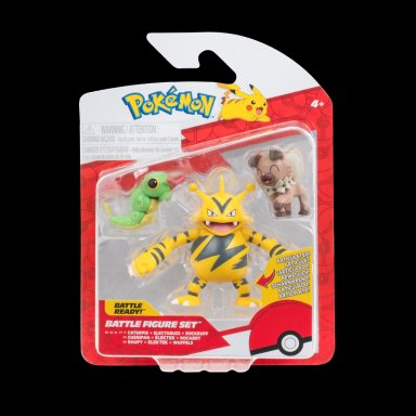 PACK DE 3 FIGURAS DE BATALLA POKE MON - 1