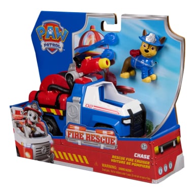 CAMION DE RESCATE BOMBEROS CON FIGURA DE CHASE PAW PATROL - 2