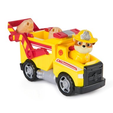 CAMION DE RESCATE VOLQUETE CON FIGURA DE RUBBLE PAW PATROL - 4