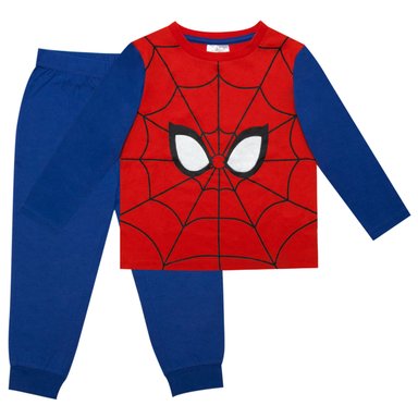 PIJAMA NIÑO MARVEL AZUL DISFRAZ SPIDERMAN TRAJE TORSO - 3