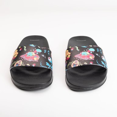 SANDALIAS HOMBRE RICK AND MORTY NEGRO JUST THEM - 3