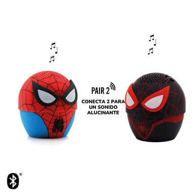 PARLANTE BLUETOOTH PORTATIL SPIDERMAN MARVEL BITTY BOOMERS - 3