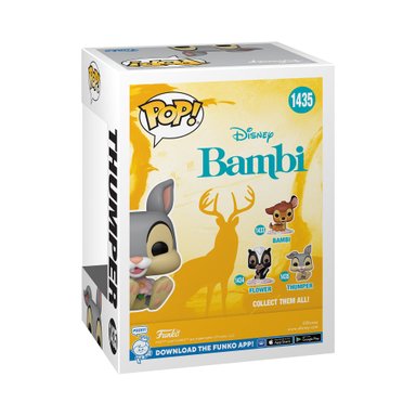 FUNKO POP MULTICOLOR THUMPER DISNEY - 1435 - 3