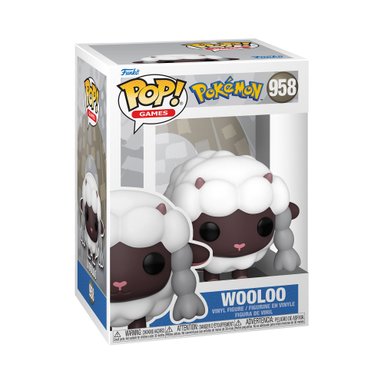 FUNKO POP MULTICOLOR POKEMON WOOLOO - 958 - 2