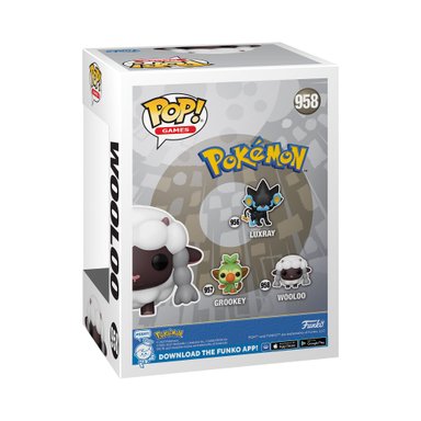 FUNKO POP MULTICOLOR POKEMON WOOLOO - 958 - 3