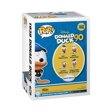 FUNKO POP MULTICOLOR 1938 DONALD DUCK DISNEY - 1442 - 3