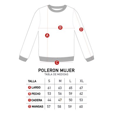 POLERON CERRADO MUJER LOGO GRIS KISS - 4
