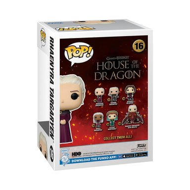 FIGURA COLECCIONABLE FUNKO POP RHAENYRA TARGARYEN HOUSE OF THE DRAGON 16 - 3