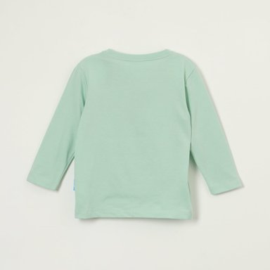 POLERA MANGA LARGA NIÑO PELUCHE VERDE BLUEY - 3