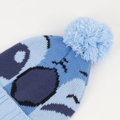 GORRO NIÑA LILO & STITCH FACE CELESTE DISNEY - 2