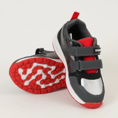 ZAPATILLAS CON LUCES NIÑO SPIDERMAN WALL NEGRO MARVEL - 4