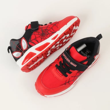 ZAPATILLAS CON LUCES NIÑO SPIDERMAN OJOS ROJO MARVEL - 3