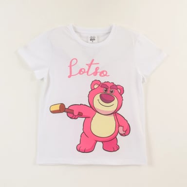 POLERA MANGA CORTA NIÑA LOTSO TOY STORY BLANCO DISNEY - 1