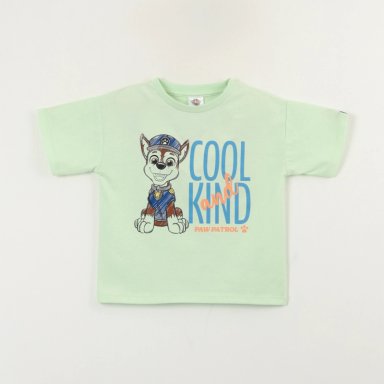 POLERA MANGA CORTA NIÑO VERDE CHASE COOL & KIND PAW PATROL - 1
