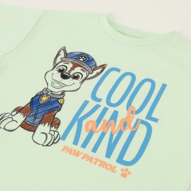 POLERA MANGA CORTA NIÑO VERDE CHASE COOL & KIND PAW PATROL - 3