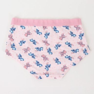 TRIPACK CALZON NIÑA ROSADO FLORES LILO & STITCH DISNEY - 5