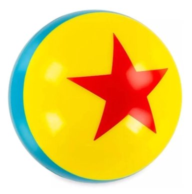 PELOTA PLASTICA 10CM AMARILLA PIXAR DISNEY - 1