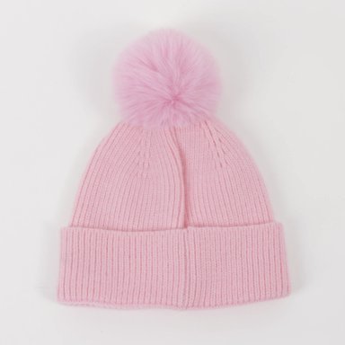 GORRO CON POMPON NIÑA SKYE ROSADO PAW PATROL - 2