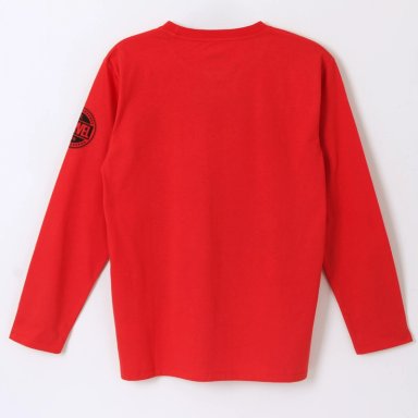 POLERA MANGA LARGA NIÑO SPIDERMAN EN ACCION ROJO MARVEL - 2
