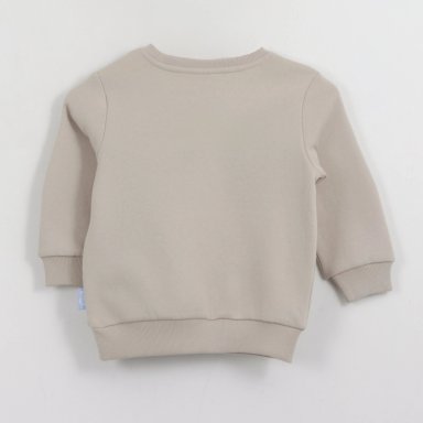 POLERON CERRADO NIÑO BEST FRIENDS BEIGE BLUEY - 2
