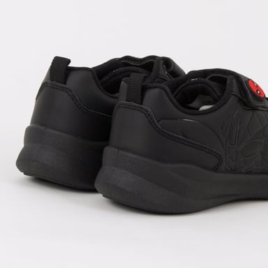 ZAPATILLA ESCOLAR NIÑO VELCRO NEGRO SPIDERMAN MARVEL - 3