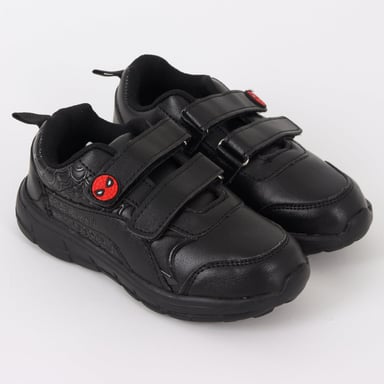 ZAPATILLA ESCOLAR NIÑO VELCRO WEB SPIDERMAN NEGRO MARVEL - 2