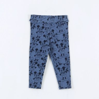 CALZA NIÑA FULL PRINT MINNIE MOUSE AZUL DISNEY - 1