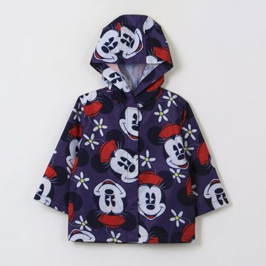 IMPERMEABLE NIÑA FULL PRINT MINNIE MORADO DISNEY - 1