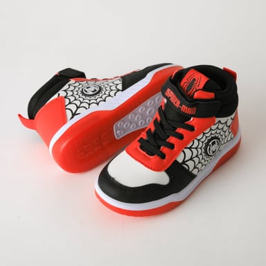 ZAPATILLA CAÑA ALTA NIÑO LUCES SPIDERMAN BLANCO MARVEL - 4