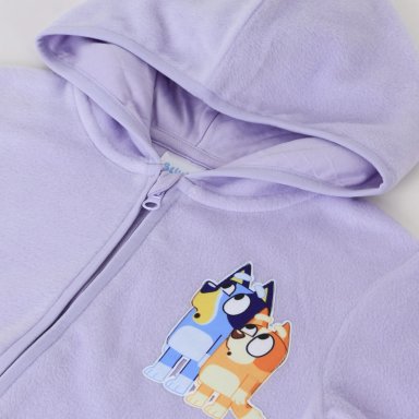 POLAR CON GORRO NIÑA SORPRESA MORADO BINGO & BLUEY - 3