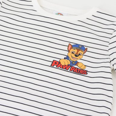 POLERA MANGA LARGA NIÑO RAYAS CHASE BLANCO PAW PATROL - 3