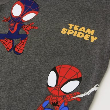 POLERA DOBLE MANGA NIÑO TEAM SPIDEY GRIS MARVEL - 3
