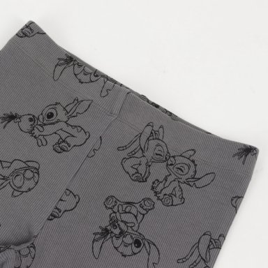 CALZA NIÑA LINEAL LILO & STITCH GRIS DISNEY - 3