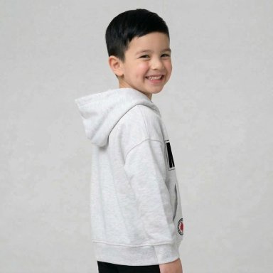 POLERON CERRADO NIÑO HOODIE SPIDERMAN BLANCO MARVEL - 2