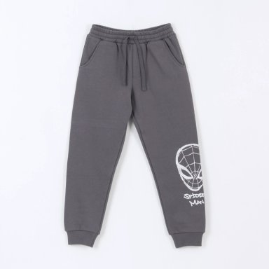 PANTALON DE BUZO LINEAL SPIDERMAN GRIS MARVEL - 1