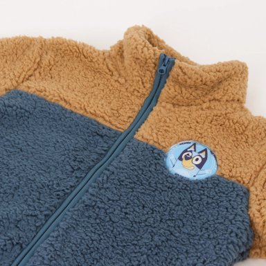 POLAR NIÑO CHIPORRO LOGO AZUL BLUEY - 3