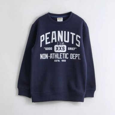 POLERON CERRADO NIÑO ATHLETIC DEPARTMENT AZUL SNOOPY - 1