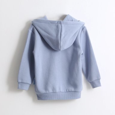 POLERON CIERRE NIÑO HOODIE AZUL BINGO & BLUEY - 2